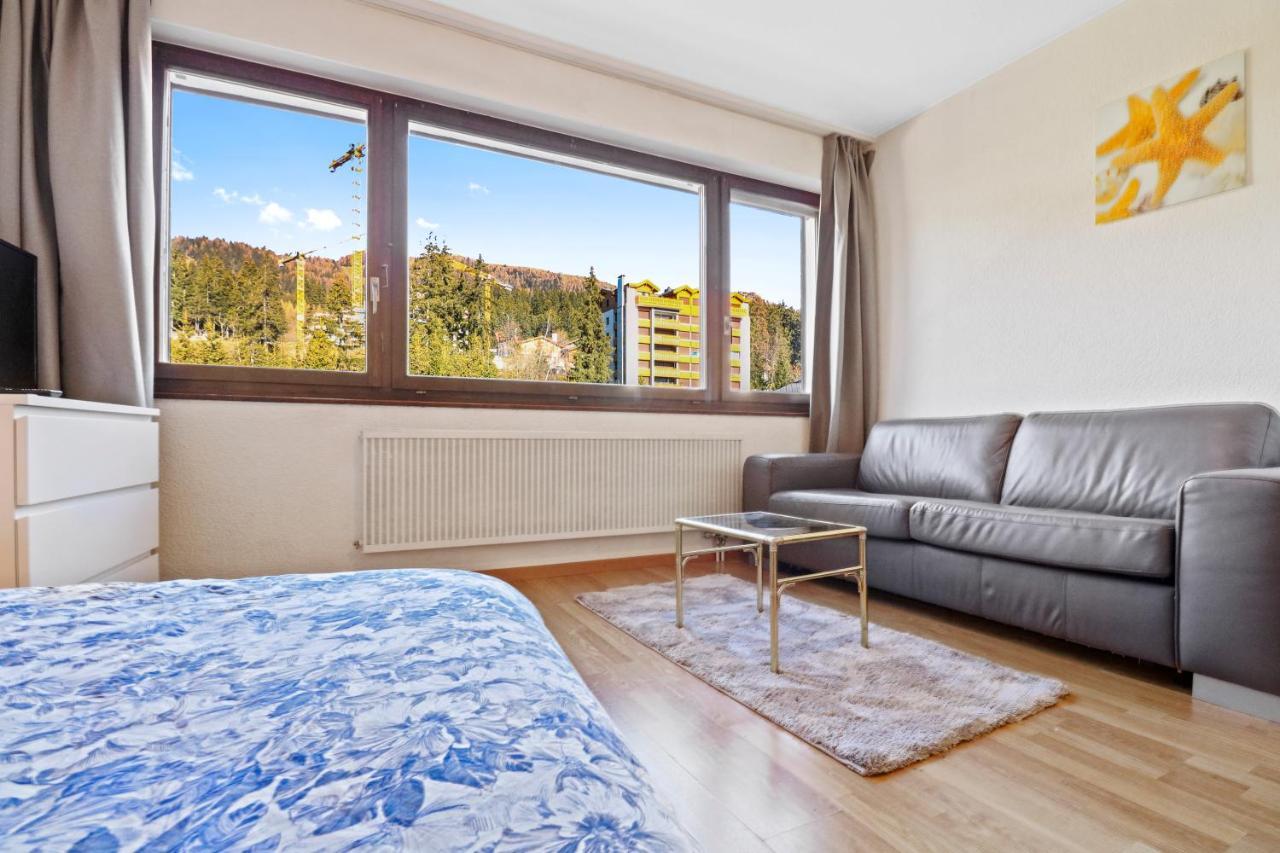 Studio Cosy Au Centre De Crans-Montana Ngoại thất bức ảnh