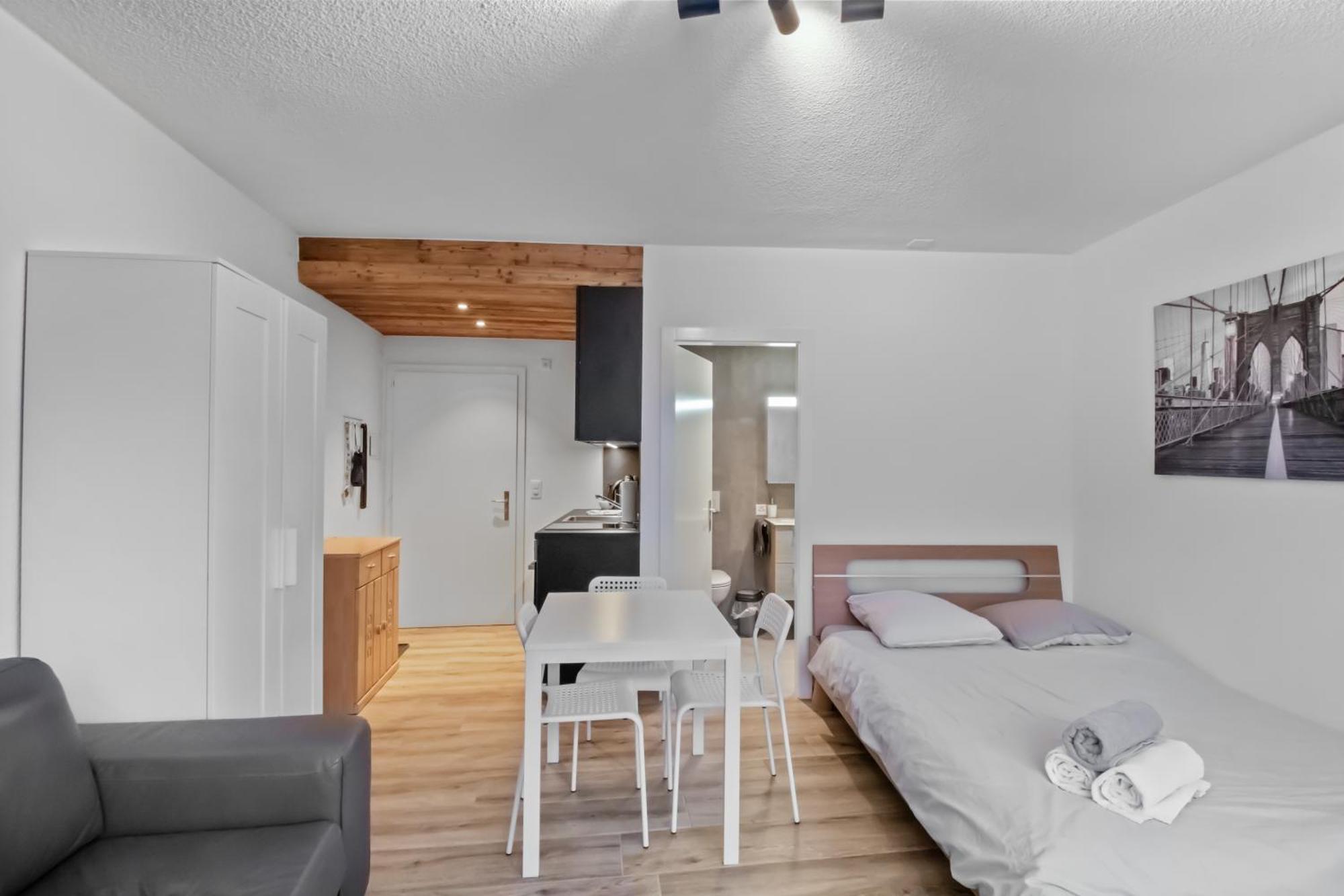 Studio Cosy Au Centre De Crans-Montana Ngoại thất bức ảnh