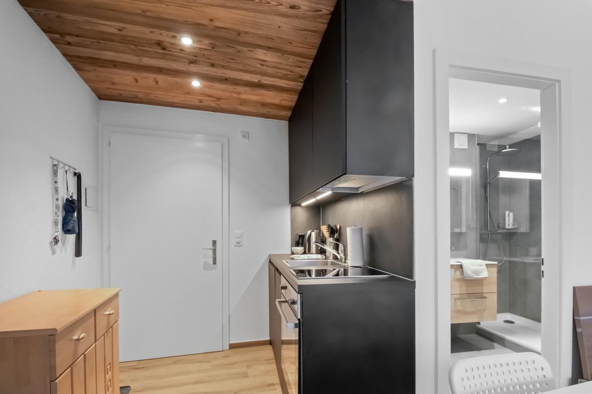 Studio Cosy Au Centre De Crans-Montana Ngoại thất bức ảnh