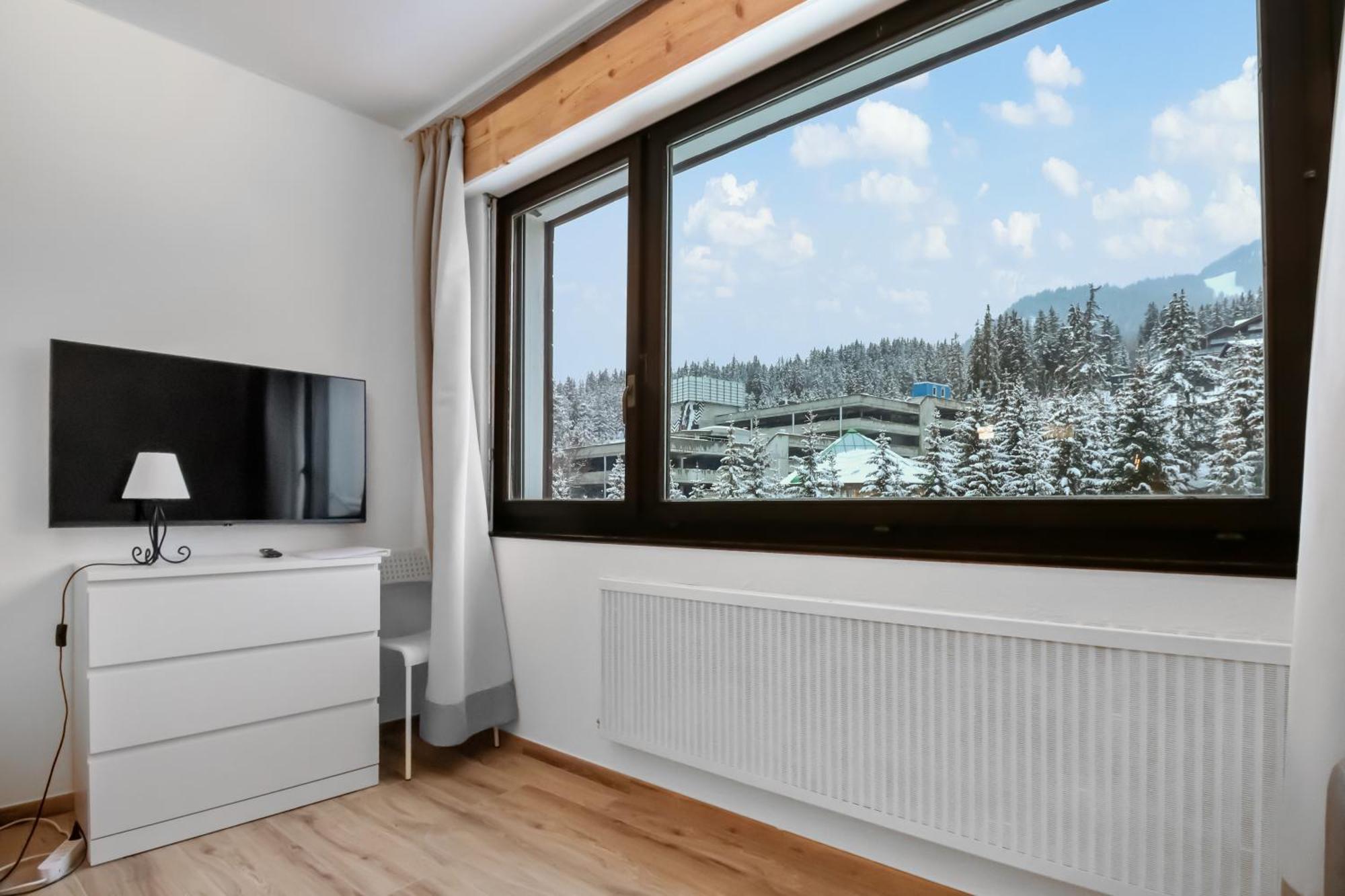 Studio Cosy Au Centre De Crans-Montana Ngoại thất bức ảnh